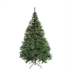 7.5' Pre-Lit Medium Niagara Pine Artificial Christmas Tree - Clear Lights