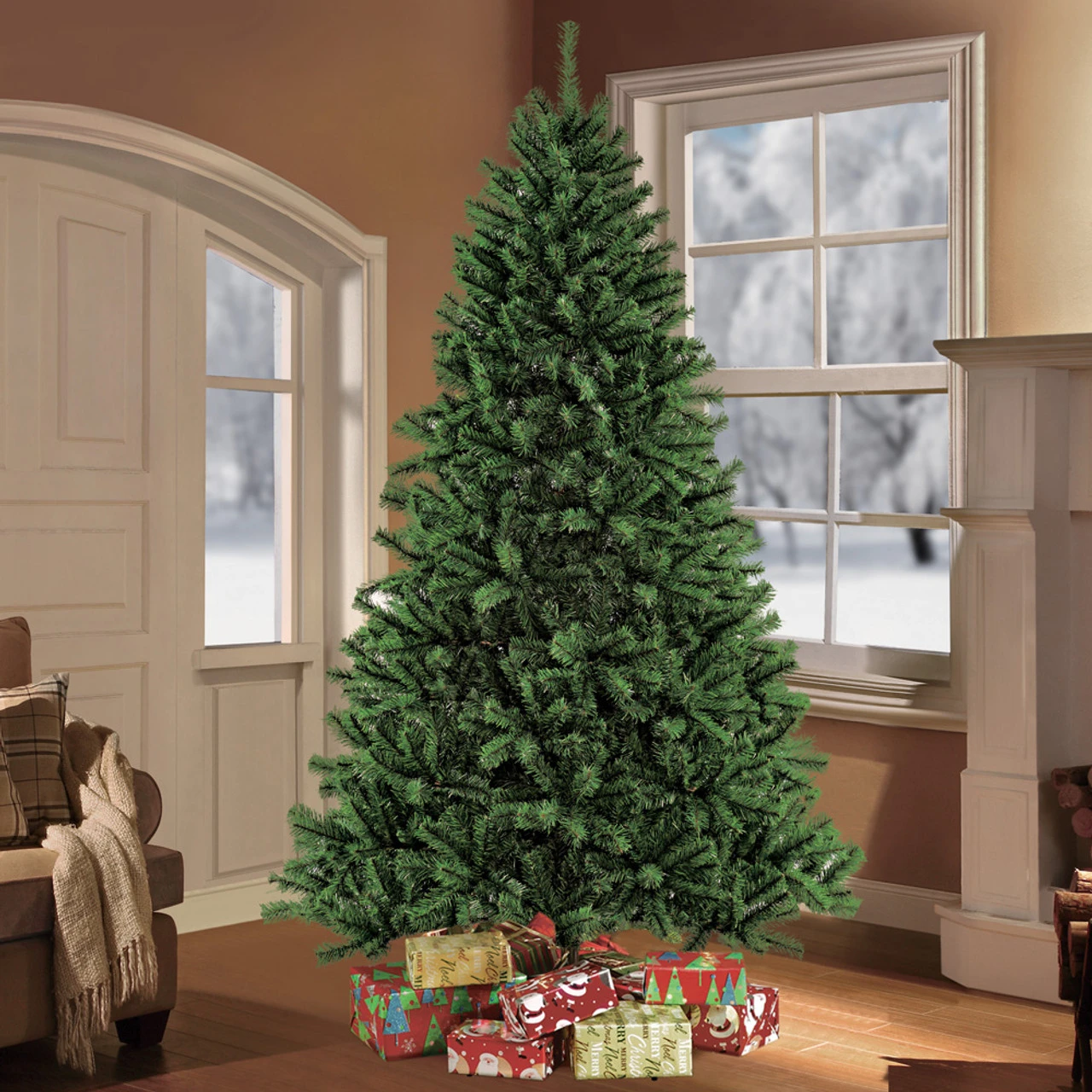 7.5’ X 54” Full Northern Fir Artificial Christmas Tree – Unlit - Image 2
