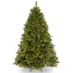 7.5’ Pre-Lit Winchester Pine Artificial Christmas Tree - Clear Lights