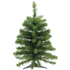 2' Medium Canadian Pine Artificial Christmas Tree - Unlit