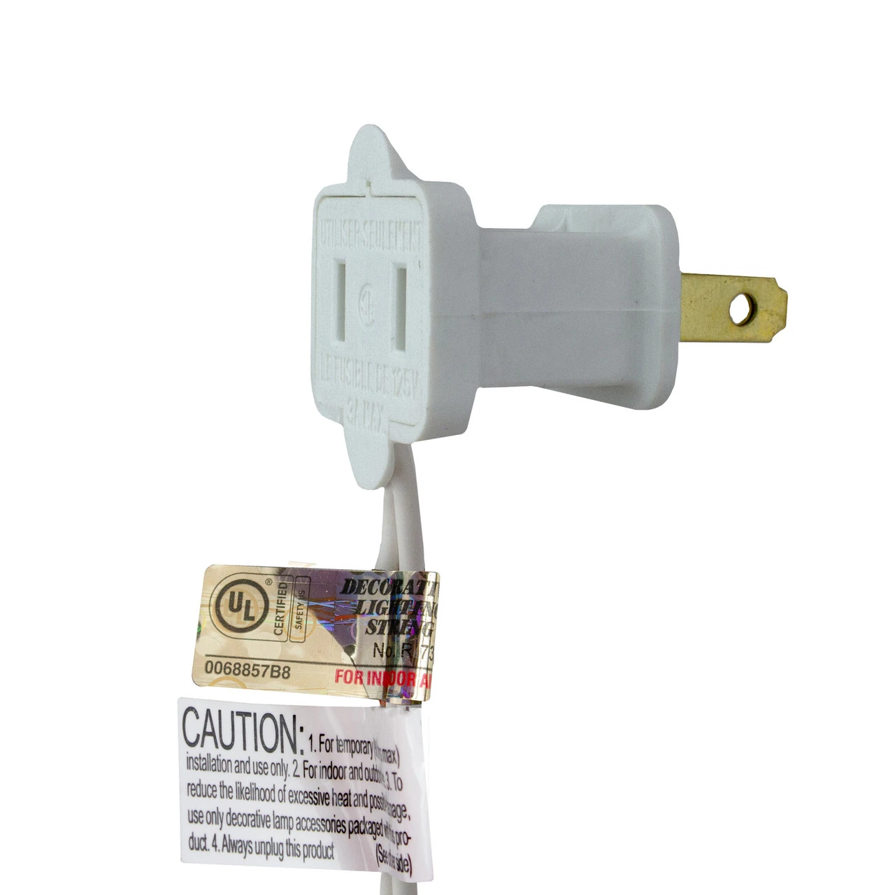 15.75" Lighted Holographic Snowman Christmas Window Silhouette - Image 3