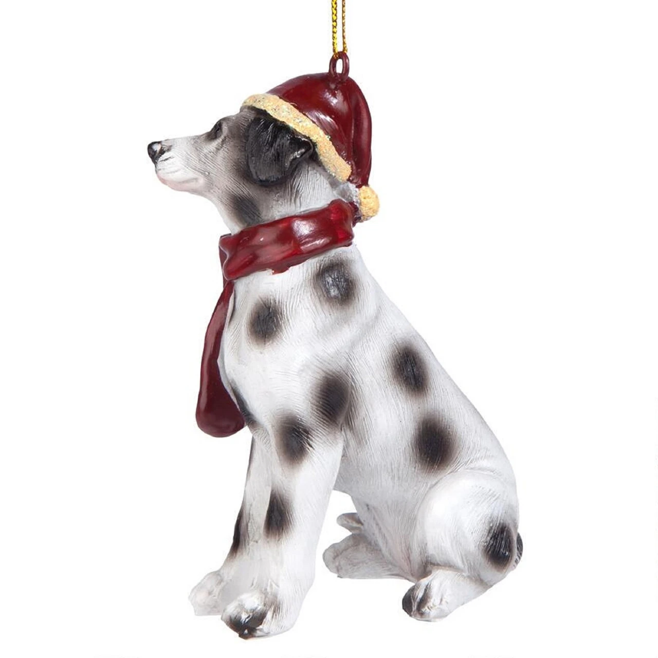 3.5" Dalmatian Dog Christmas Ornament - Image 4