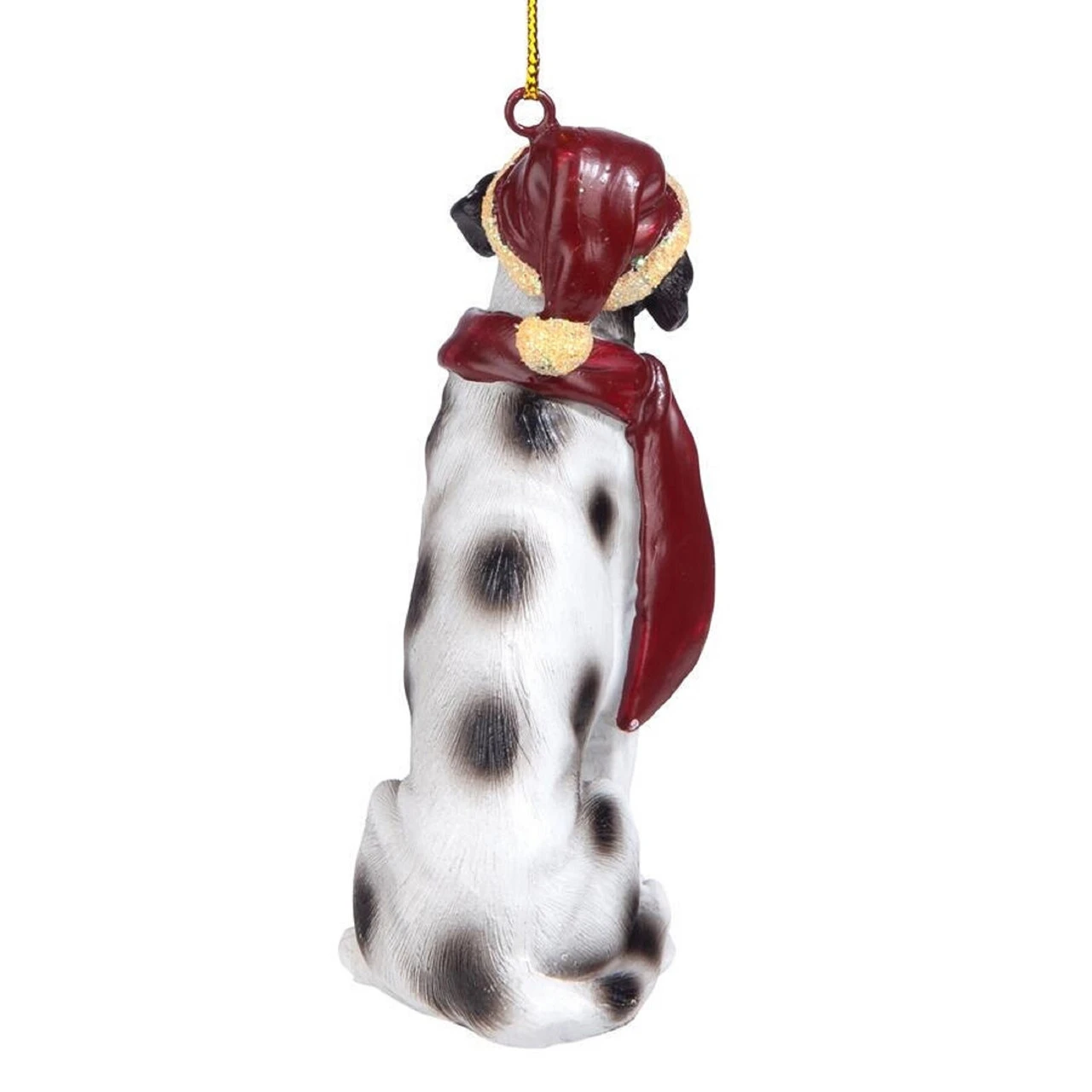 3.5" Dalmatian Dog Christmas Ornament - Image 5