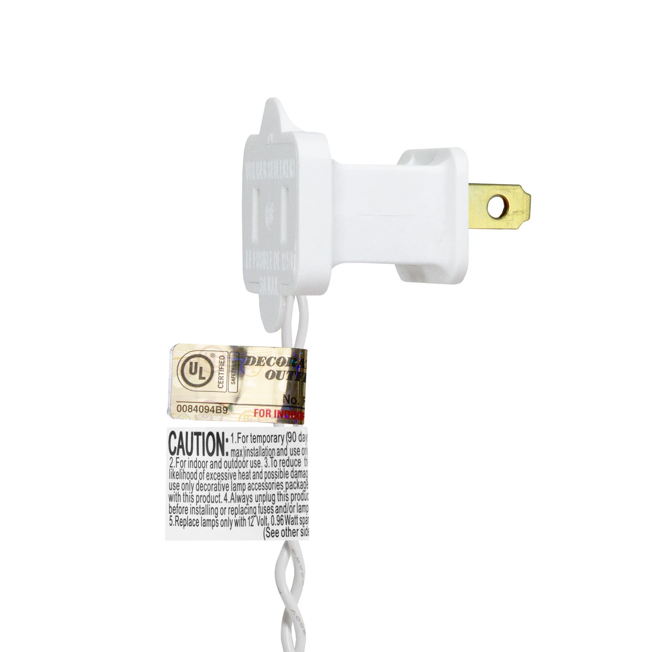 9' X 10" Pre-Lit Vermont White Pine Artificial Christmas Garland, Clear Lights - Image 3