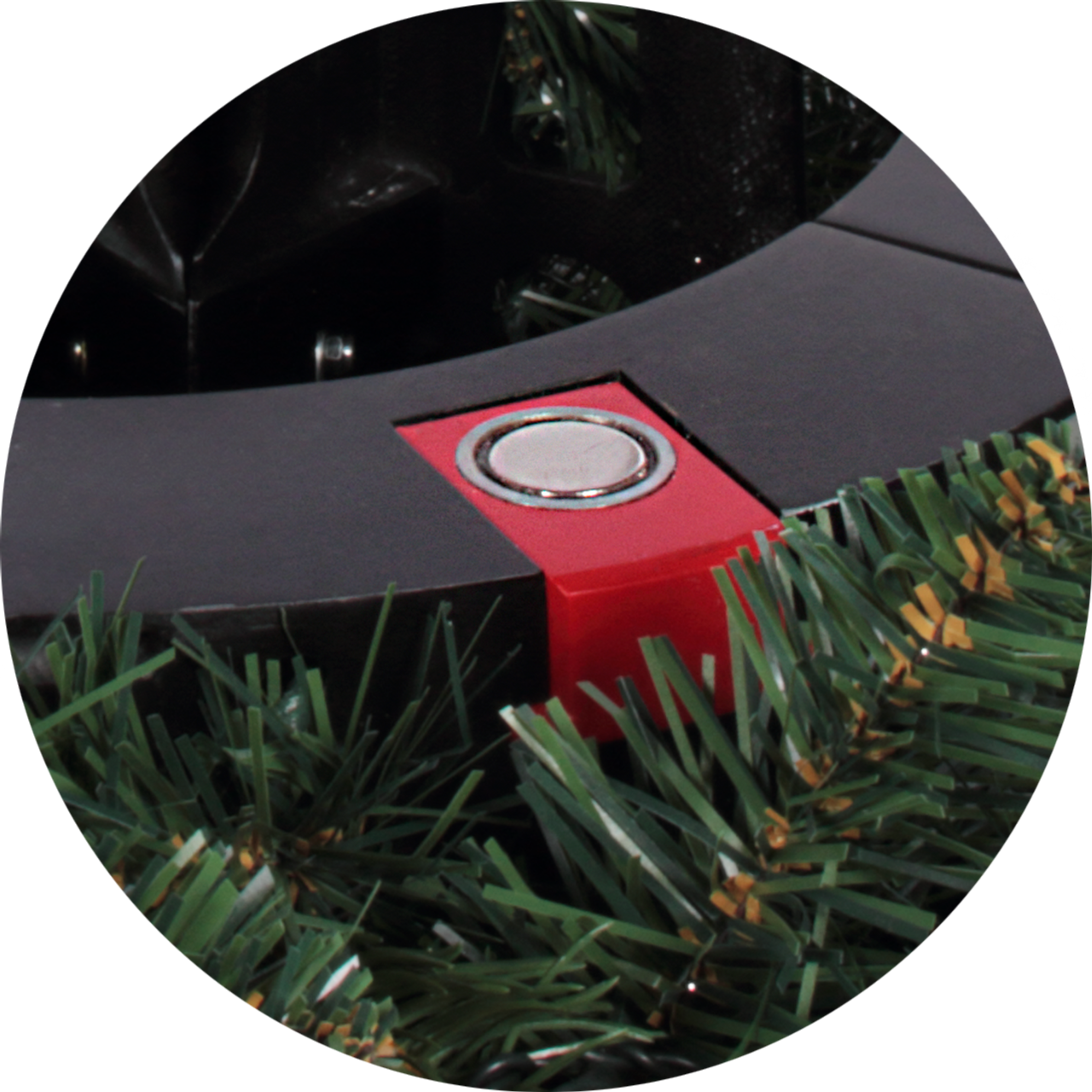 7.5' Pre-Lit Natural Artificial Christmas Tree – Warm White LED Lights - Image 6