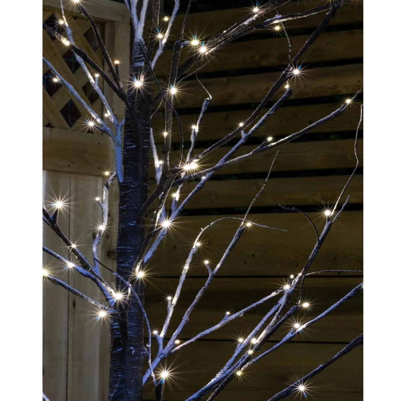 6.75' Pre-Lit Pencil Functional Artificial Christmas Tree - Warm White LED Lights - Image 2