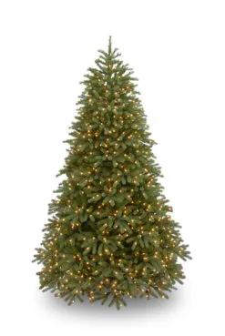 7.5’ Pre-Lit Jersey Fraser Fir Medium Artificial Christmas Tree – Clear Lights