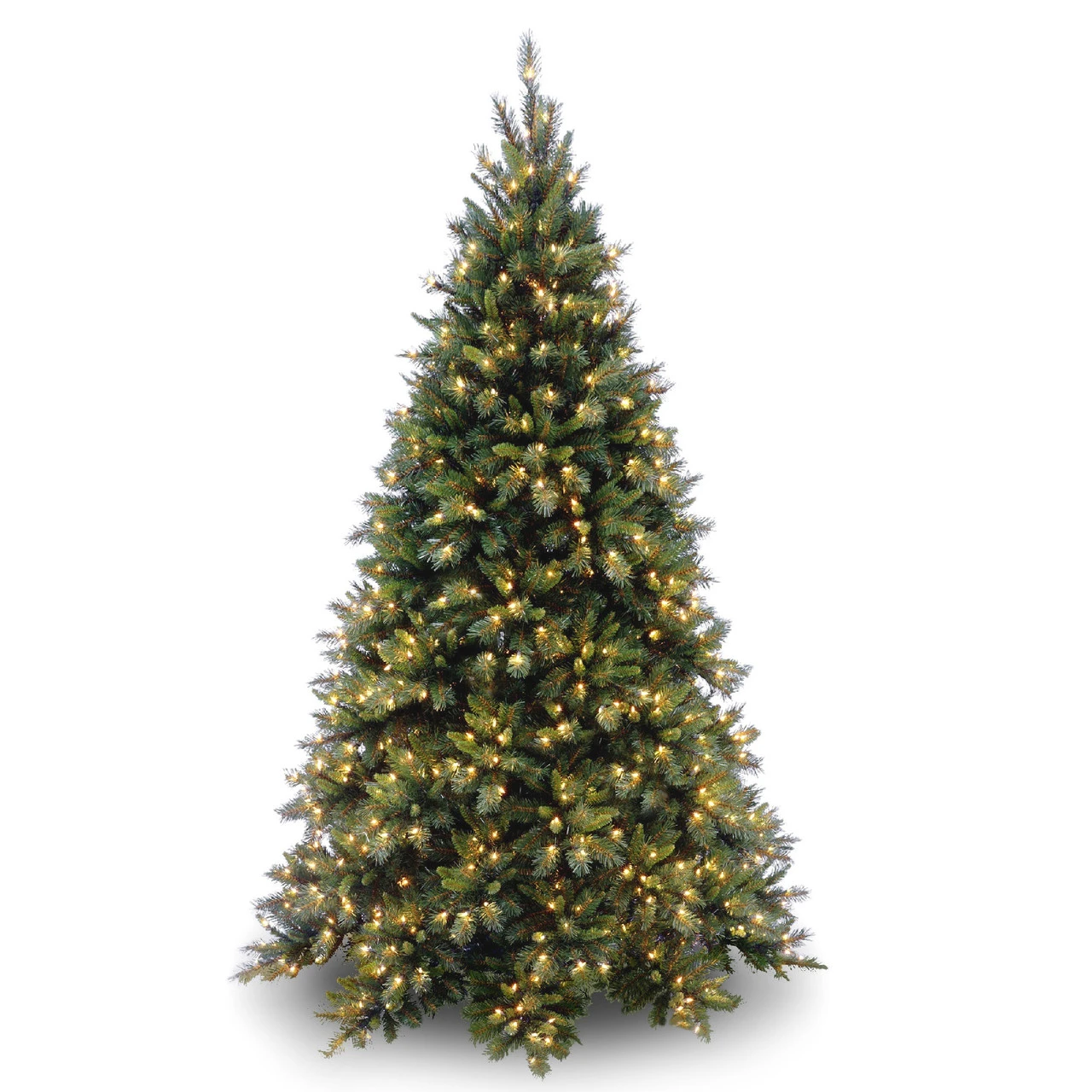 6.5’ Pre-Lit Tiffany Fir Artificial Christmas Tree - Clear Lights