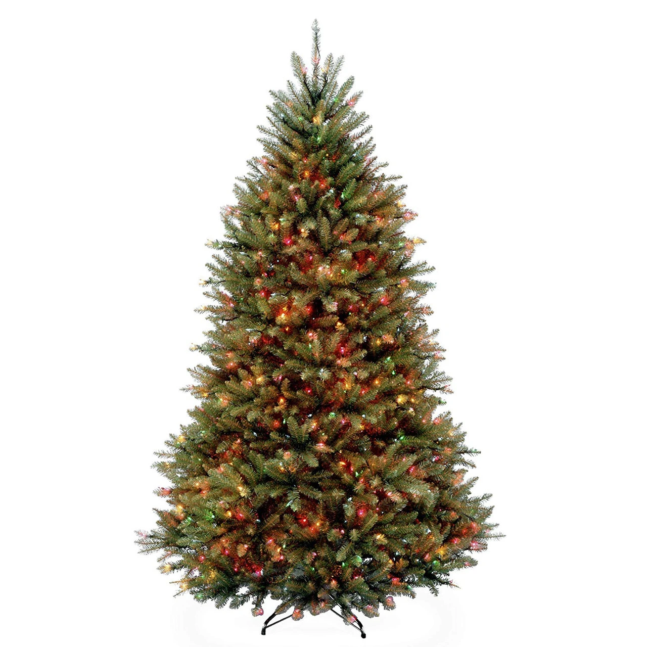 7.5’ Pre-Lit Dunhill Fir Artificial Christmas Tree – Dual Color LED Lights