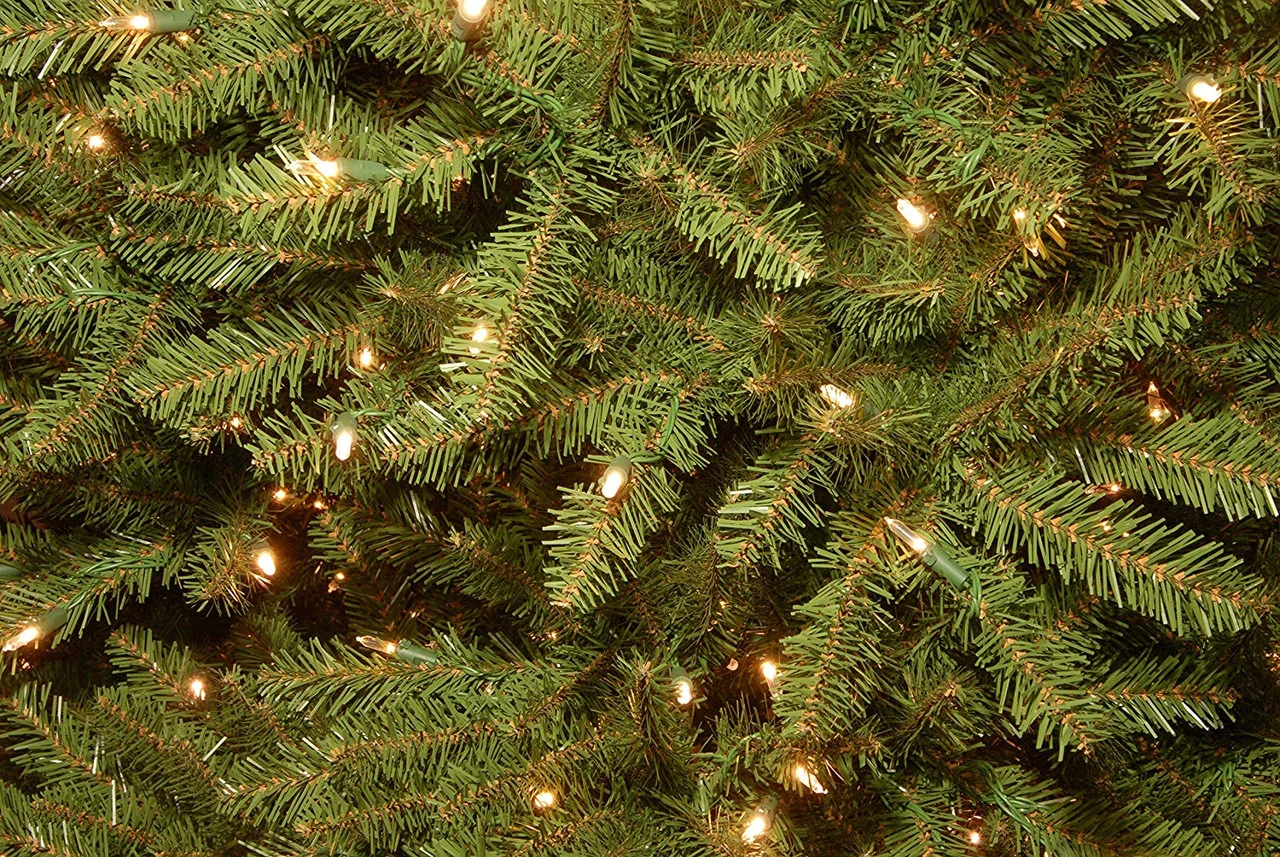 7.5’ Pre-Lit Dunhill Fir Artificial Christmas Tree - Clear Lights - Image 2