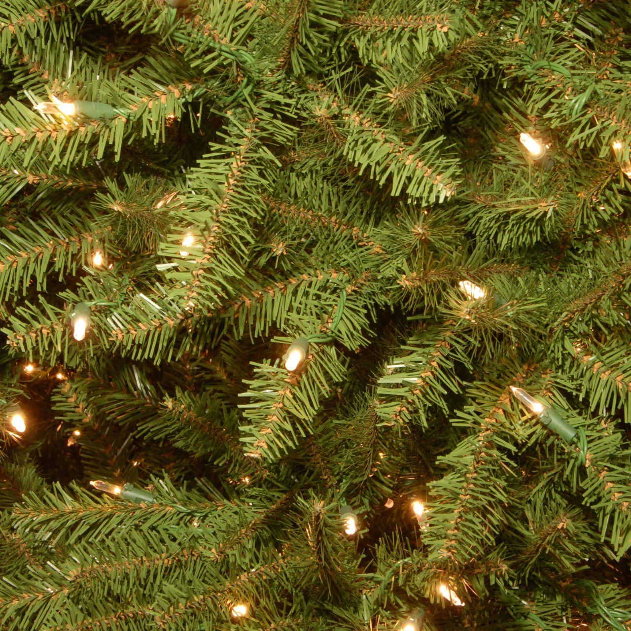 6.5 Ft. Pre-lit Dunhill Artificial Christmas Tree With Clear Lights - Image 3