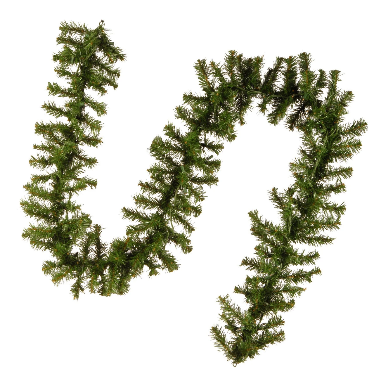 9' X 10” Pre-Lit Kincaid Spruce Artificial Christmas Garland - Clear Lights - Image 4