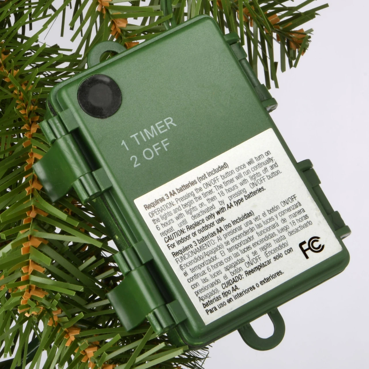 9' X 10" Battery Operated Pre-Lit Norwood Fir Artificial Christmas Garland – Multi-Color LED Lights - Image 4