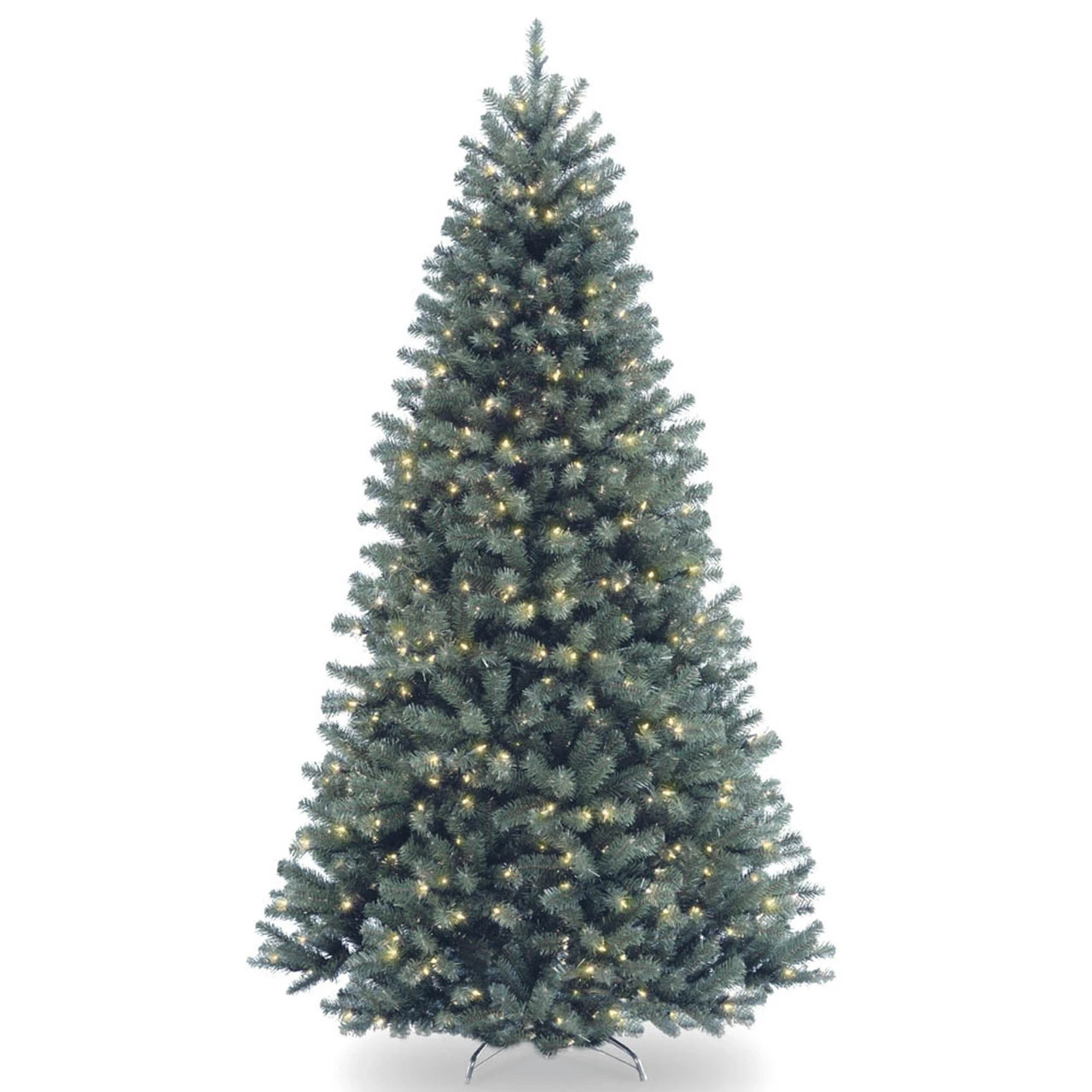 7.5’ Pre-Lit North Valley Spruce Artificial Christmas Tree - Clear Lights