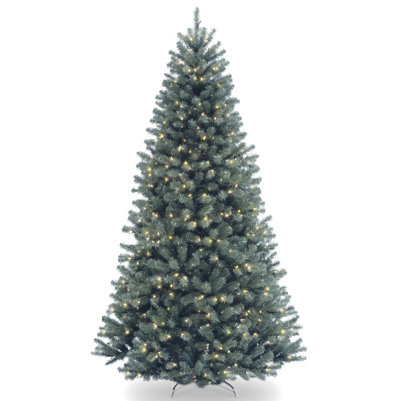 9’ Pre-Lit North Valley Spruce Artificial Christmas Tree - Clear Lights