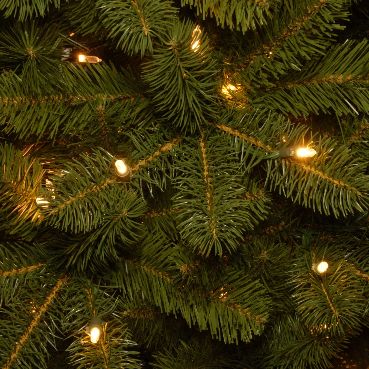 6.5’ Pre-Lit Downswept Douglas Slim Fir Artificial Christmas Tree - Clear Lights - Image 2