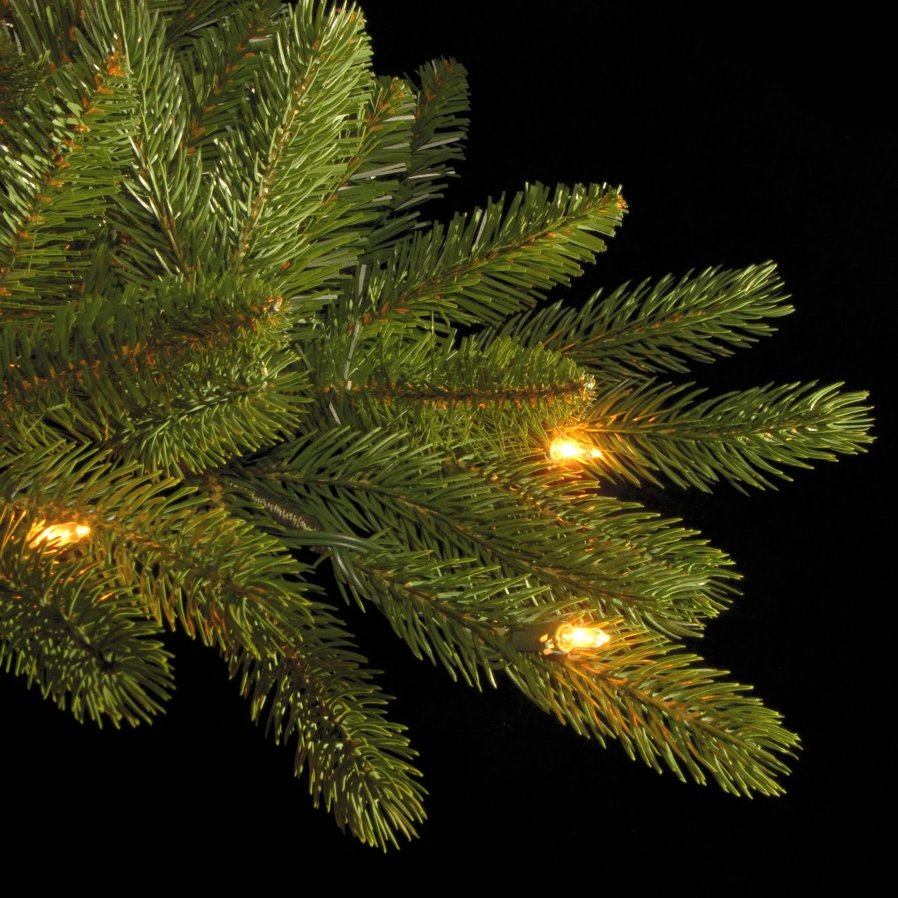 6.5’ Pre-Lit Pencil Fir Artificial Christmas Tree - Clear Lights - Image 3