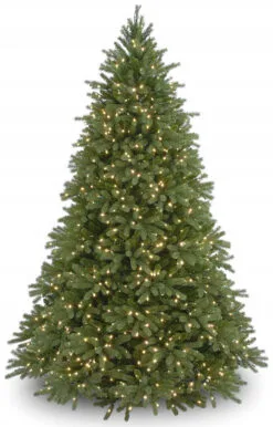 9’ Pre-Lit Jersey Fraser Fir Artificial Christmas Tree - Clear Lights