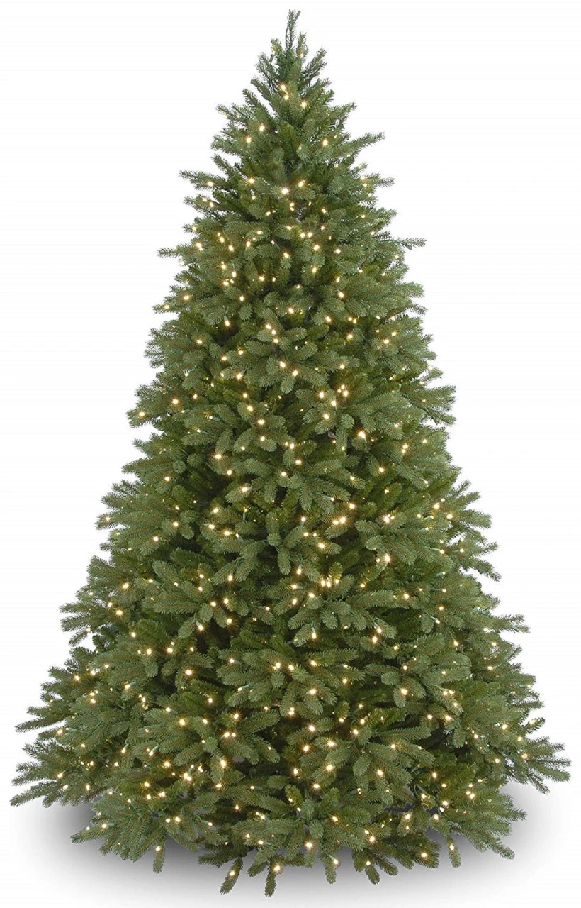9’ Pre-Lit Jersey Fraser Fir Artificial Christmas Tree - Clear Lights
