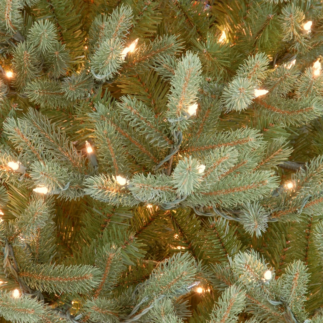 7.5' Pre-Lit Full Noble Artificial Christmas Tree - Clear Lights - Image 3
