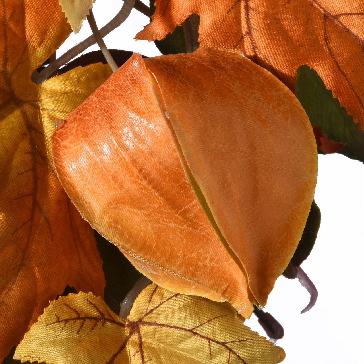 6' Fall Harvest Sunflower And Pine Cones Artificial Garland – Unlit - Image 3