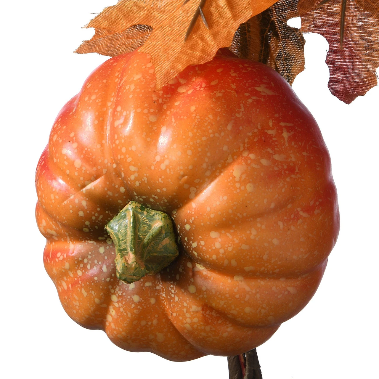 72" Maple Leaf And Pumpkins Artificial Garland – Unlit - Image 4