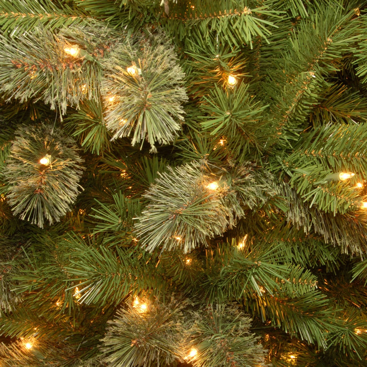 9’ Pre-Lit Tacoma Pine Artificial Christmas Tree - Clear Lights - Image 3
