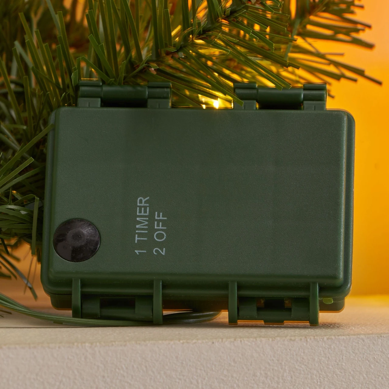 9' X 10" Pre-Lit Norway Spruce Artificial Christmas Garland - Warm White LED Lights - Image 2