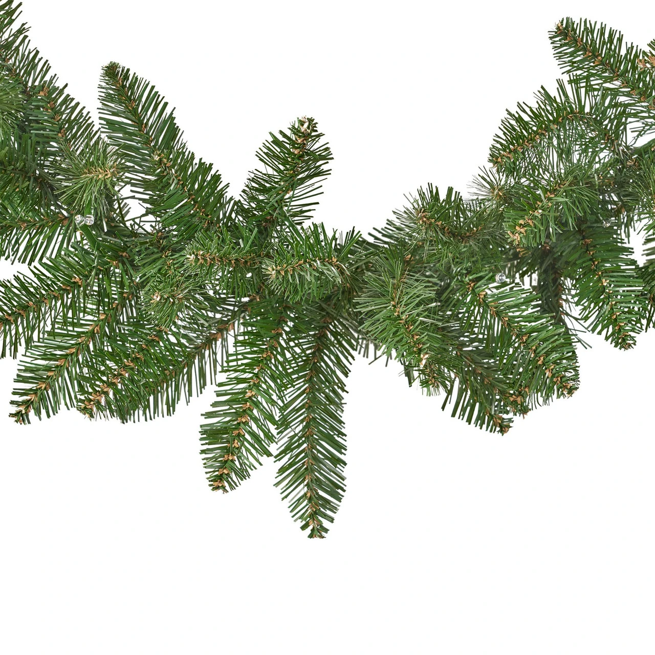 9' X 10" Pre-Lit Norway Spruce Artificial Christmas Garland - Warm White LED Lights - Image 5
