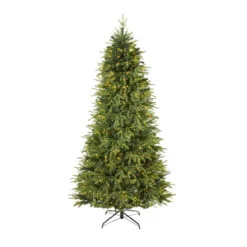 8' Pre-Lit Vancouver Fir Artificial Christmas Tree, Clear LED Lights