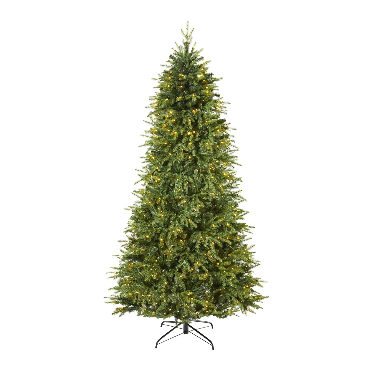 8' Pre-Lit Vancouver Fir Artificial Christmas Tree, Clear LED Lights
