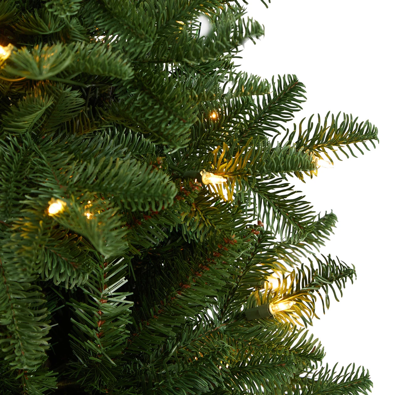 4’ Pre-Lit South Carolina Spruce Artificial Christmas Tree, Warm White Lights - Image 7