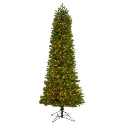 8.5' Pre-Lit Colorado Mountain Spruce Artificial Christmas Tree, Clear LED Light