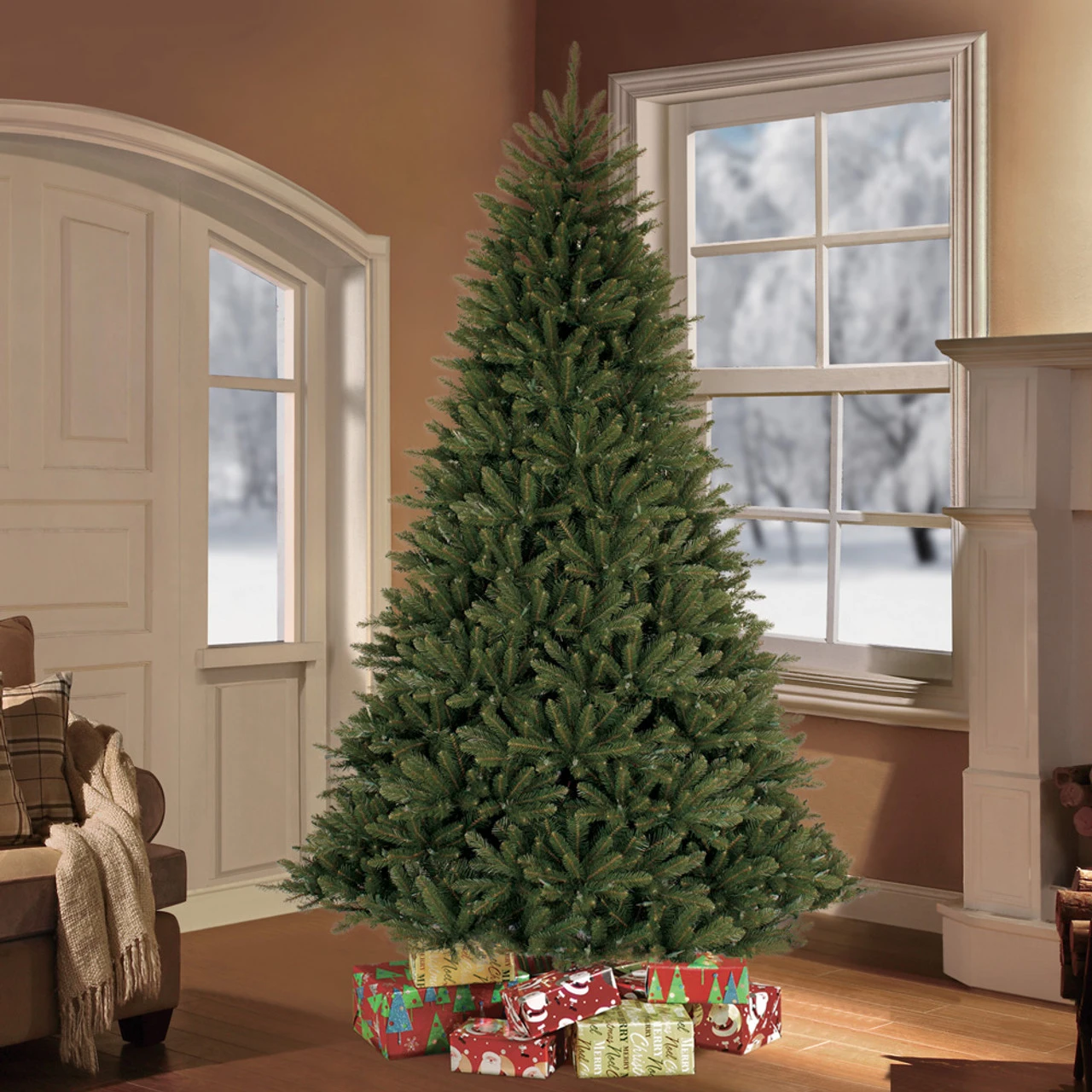 7’ Medium Fraser Fir Artificial Christmas Tree – Unlit - Image 2