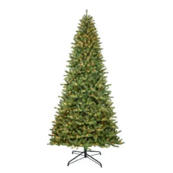 10' Pre-Lit Medium Berkshire Fir Artificial Christmas Tree, Clear Lights