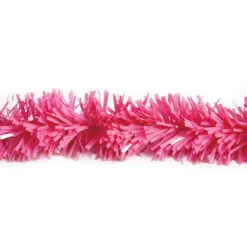 25' Pink Metallic Twist Novelty Christmas Garland