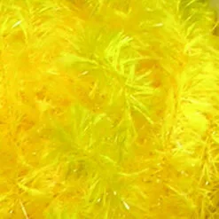 Yellow Fuzzy Boa Party Garland 0.75" X 55 Yards