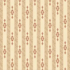 Pack Of 6 Striped Holiday Home Wallpaper Backdrop 4' X 30'