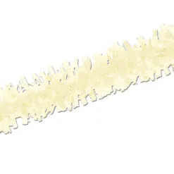 Club Pack Of 24 Ivory Festive Tissue Festooning Decorations 25'