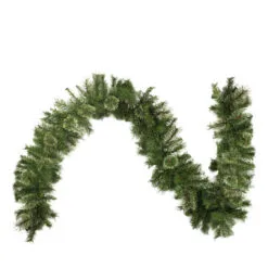 50' X 14" Kingston Cashmere Mixed Pine Commercial Artificial Christmas Garland, Unlit