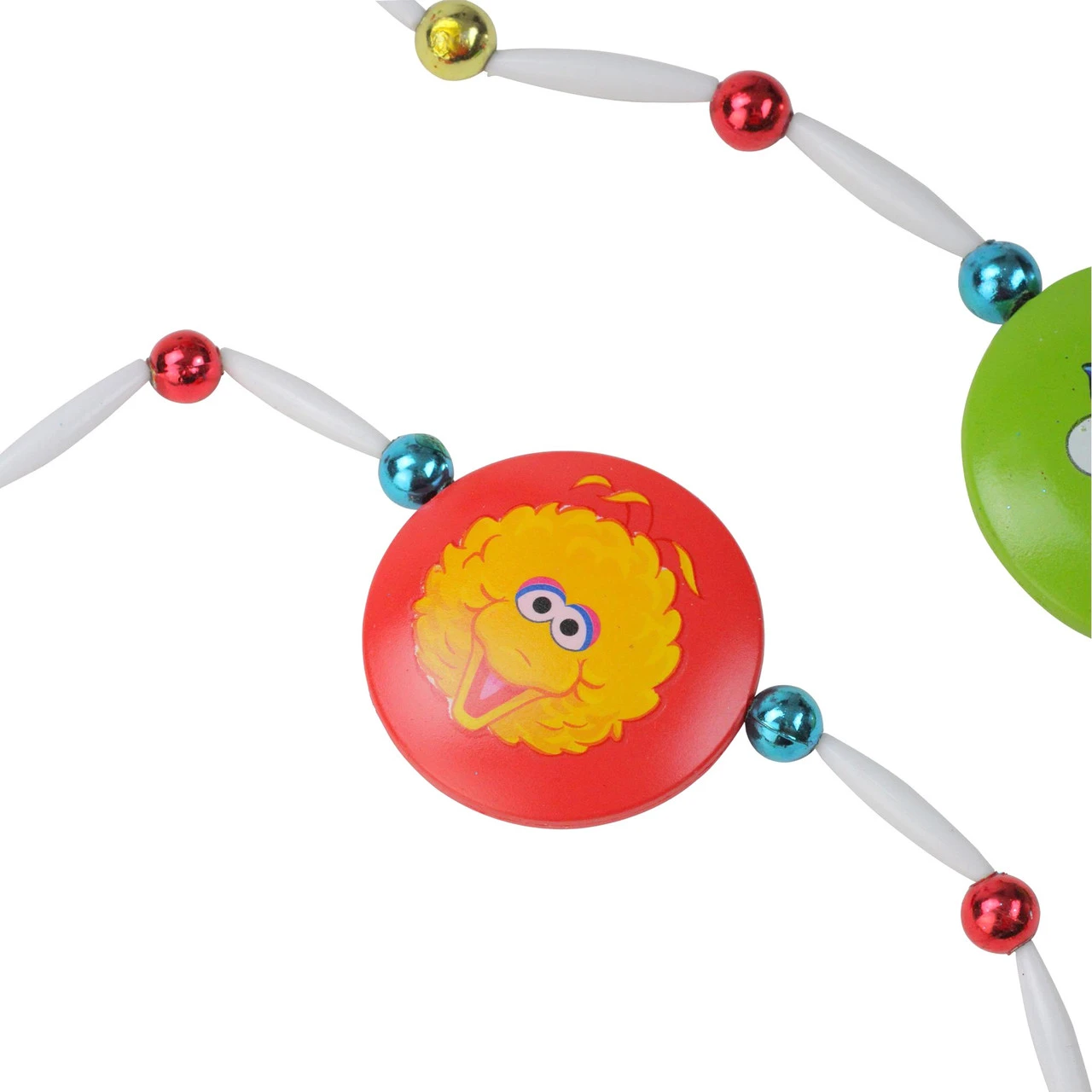 6' Sesame Street Characters Beaded Novelty Artificial Christmas Garland - Unlit - Image 3