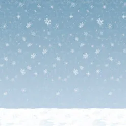 Pack Of 6 Christmas Holiday Decorative Winter Sky Backdrop 4' X 30'
