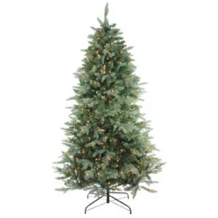 9' Pre-Lit Medium Washington Frasier Artificial Christmas Tree, Clear Lights
