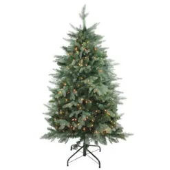 4.5' Pre-Lit Medium Washington Frasier Fir Artificial Christmas Tree - Clear Lights