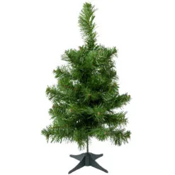 18" Medium Blackwater Fir Artificial Christmas Tree - Unlit
