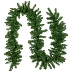 9' X 10" Eastern Pine Artificial Christmas Garland, Unlit