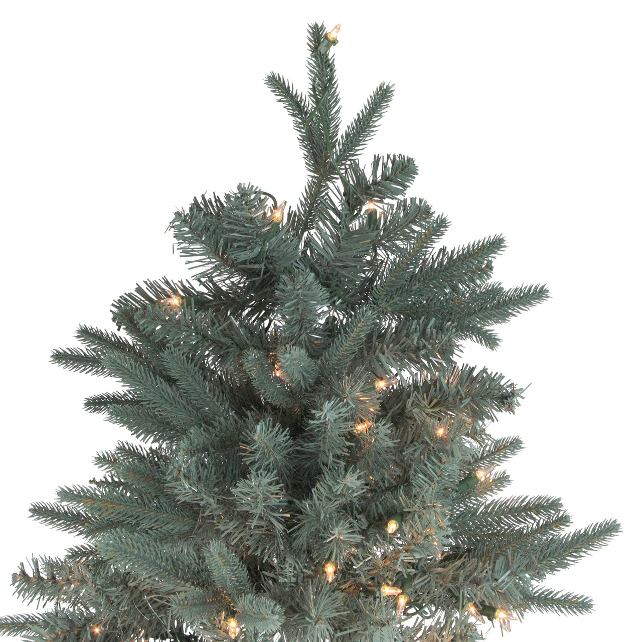 7.5' Pre-Lit Washington Frasier Fir Slim Artificial Christmas Tree - Clear Lights - Image 2