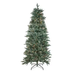 6.5' Pre-Lit Slim Washington Frasier Fir Artificial Christmas Tree - Clear Lights