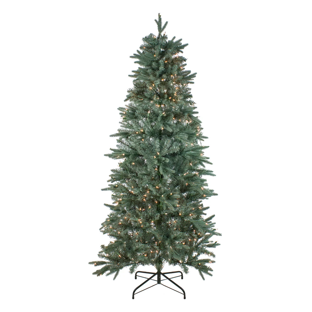 7.5' Pre-Lit Washington Frasier Fir Slim Artificial Christmas Tree - Clear Lights