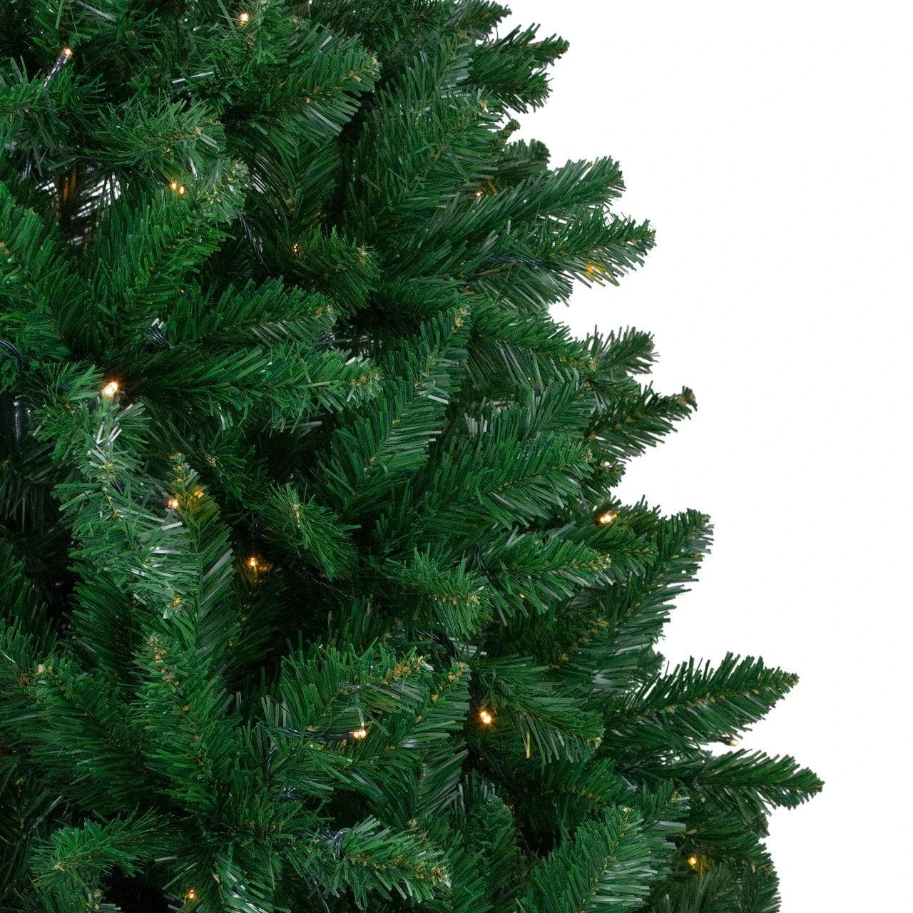7.5' Pre-Lit Full Twin Lakes Fir Artificial Christmas Tree - Warm White LED Lights - Image 5